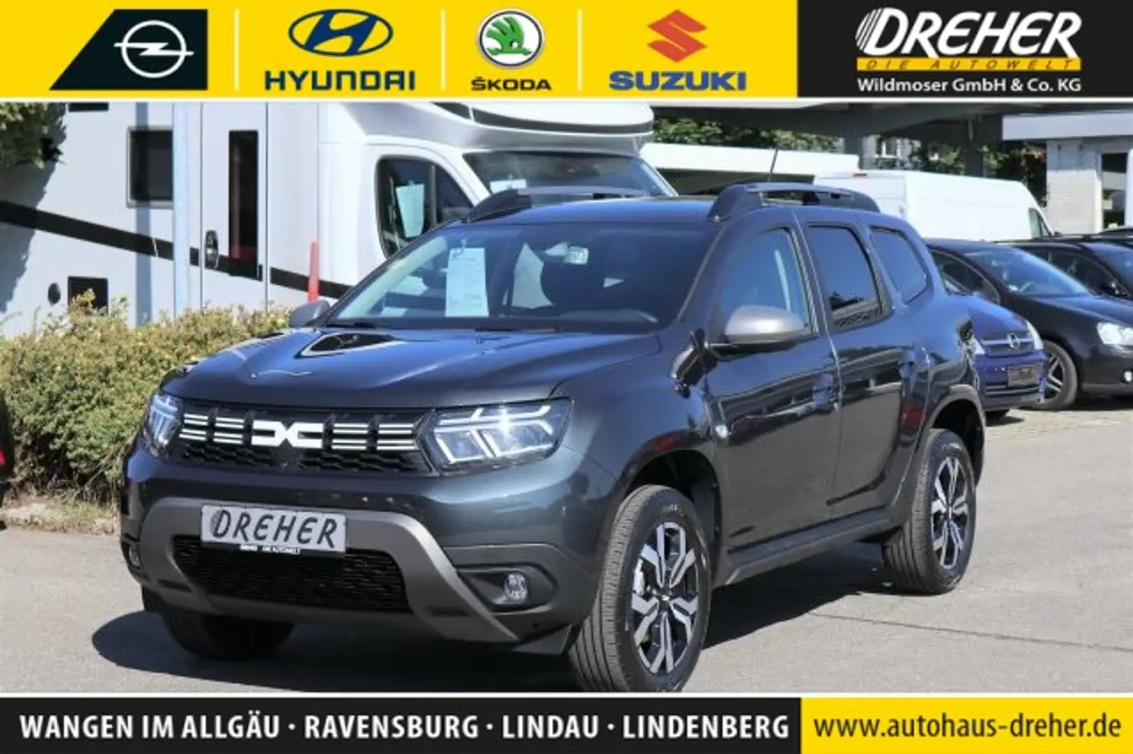 Dacia Duster Duster II 1.3 TCe 150 Journey 2WD Navi/Kamera Grijs - 1