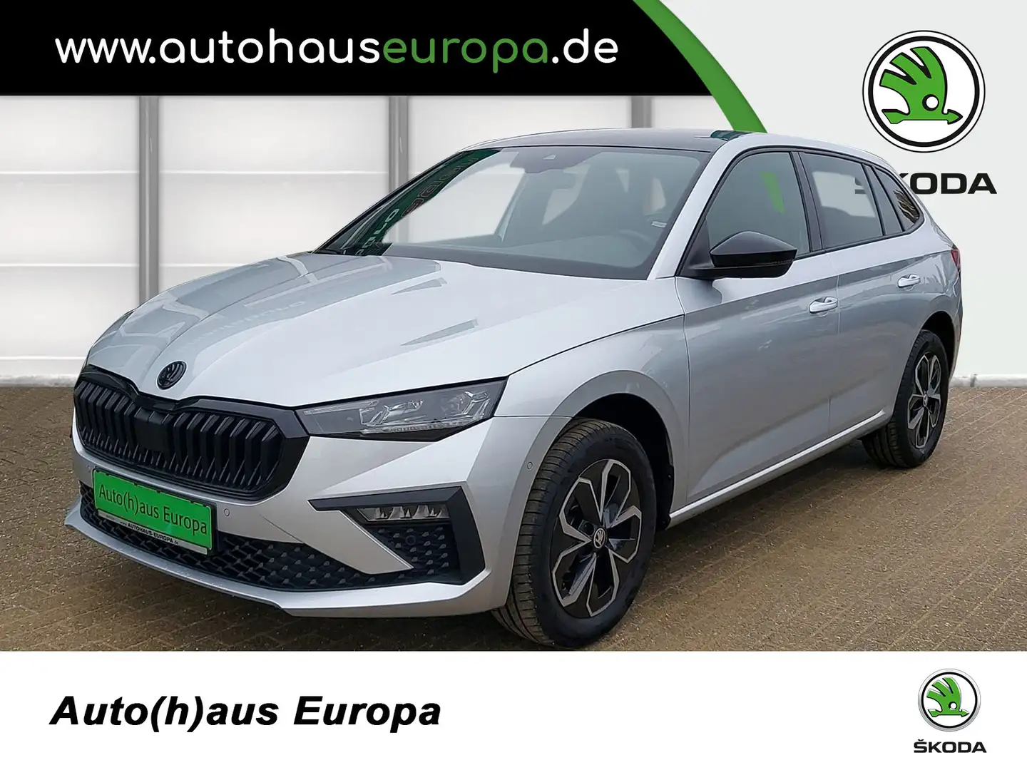 Skoda Scala 1.5 TSI DSG Selection ACC Navi Kamera Virt.Cockpit Silber - 1