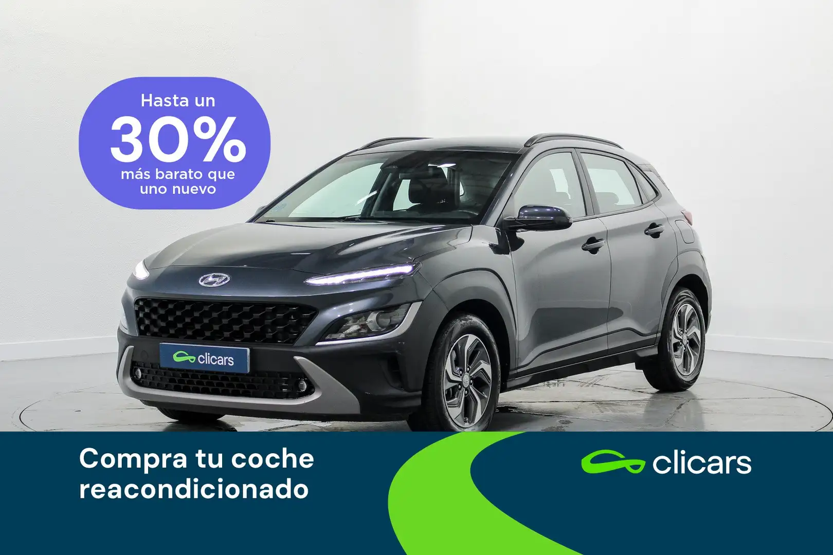 Hyundai KONA HEV 1.6 GDI DT Maxx Gris - 1