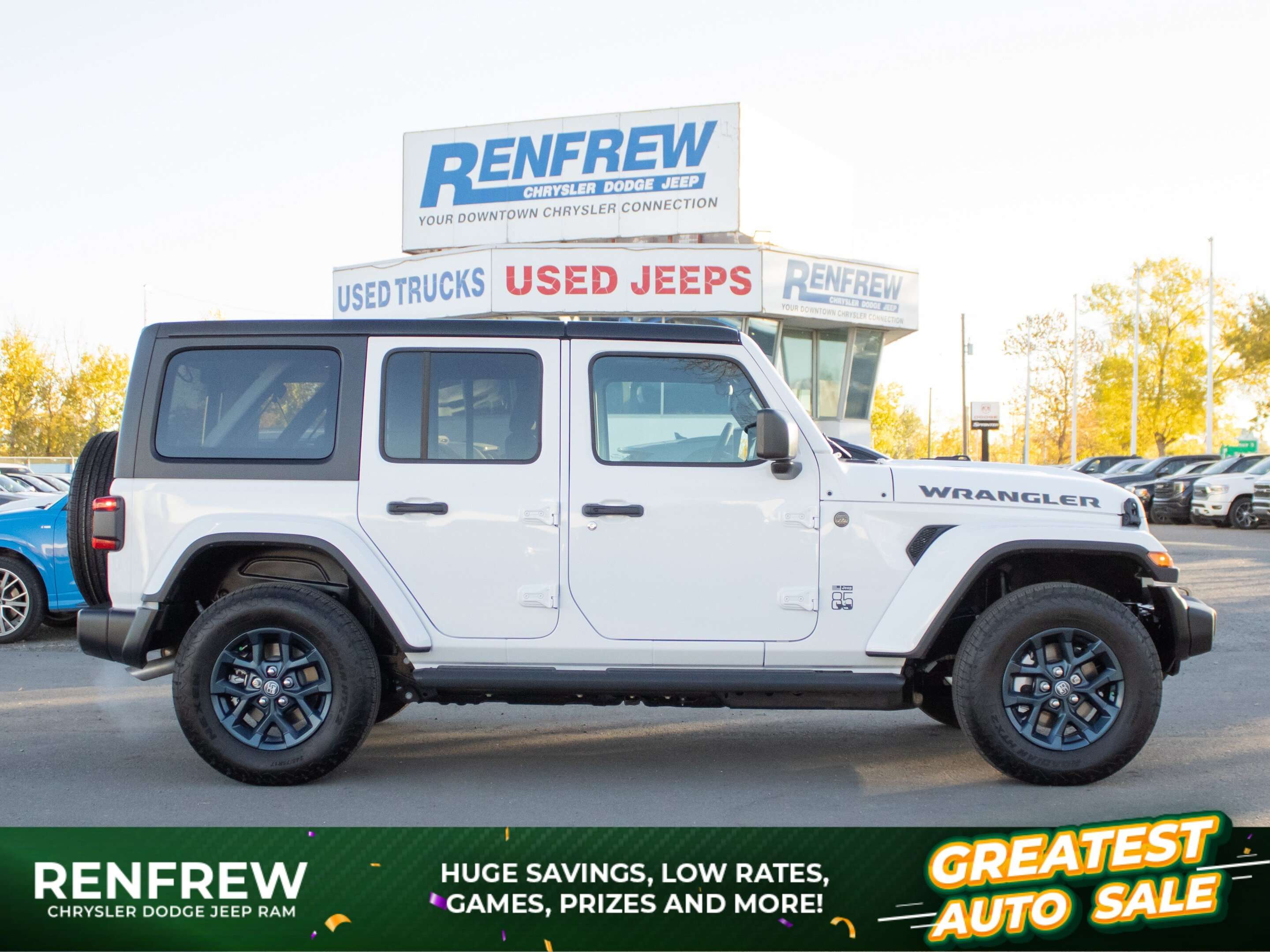 2026 Jeep Wrangler Sport S 85th Anniversary* 4 Door 4x4 | Black Freed