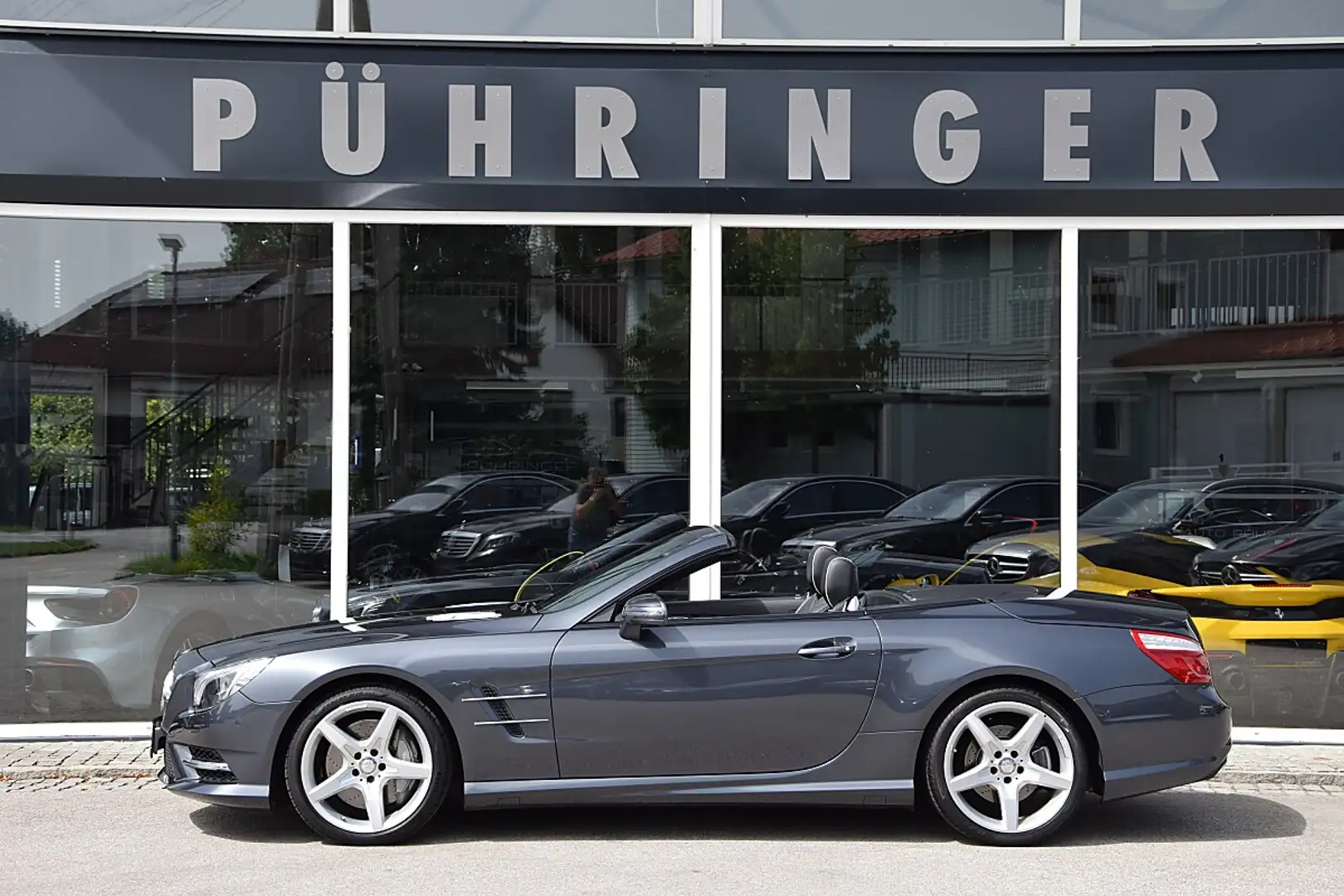 Mercedes-Benz SL 350 *AMG Sportpaket*Panorama*59tkm* Grau - 1