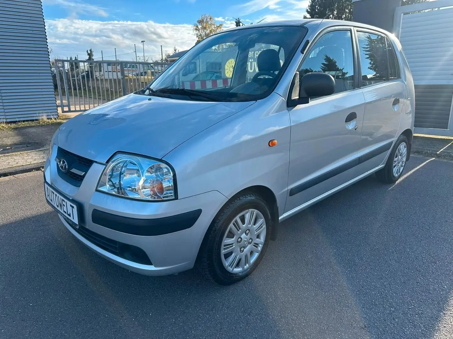 Hyundai Atos 1.1 Benzin Servolenkung Tüv Bis 09/2026 Silber - 1