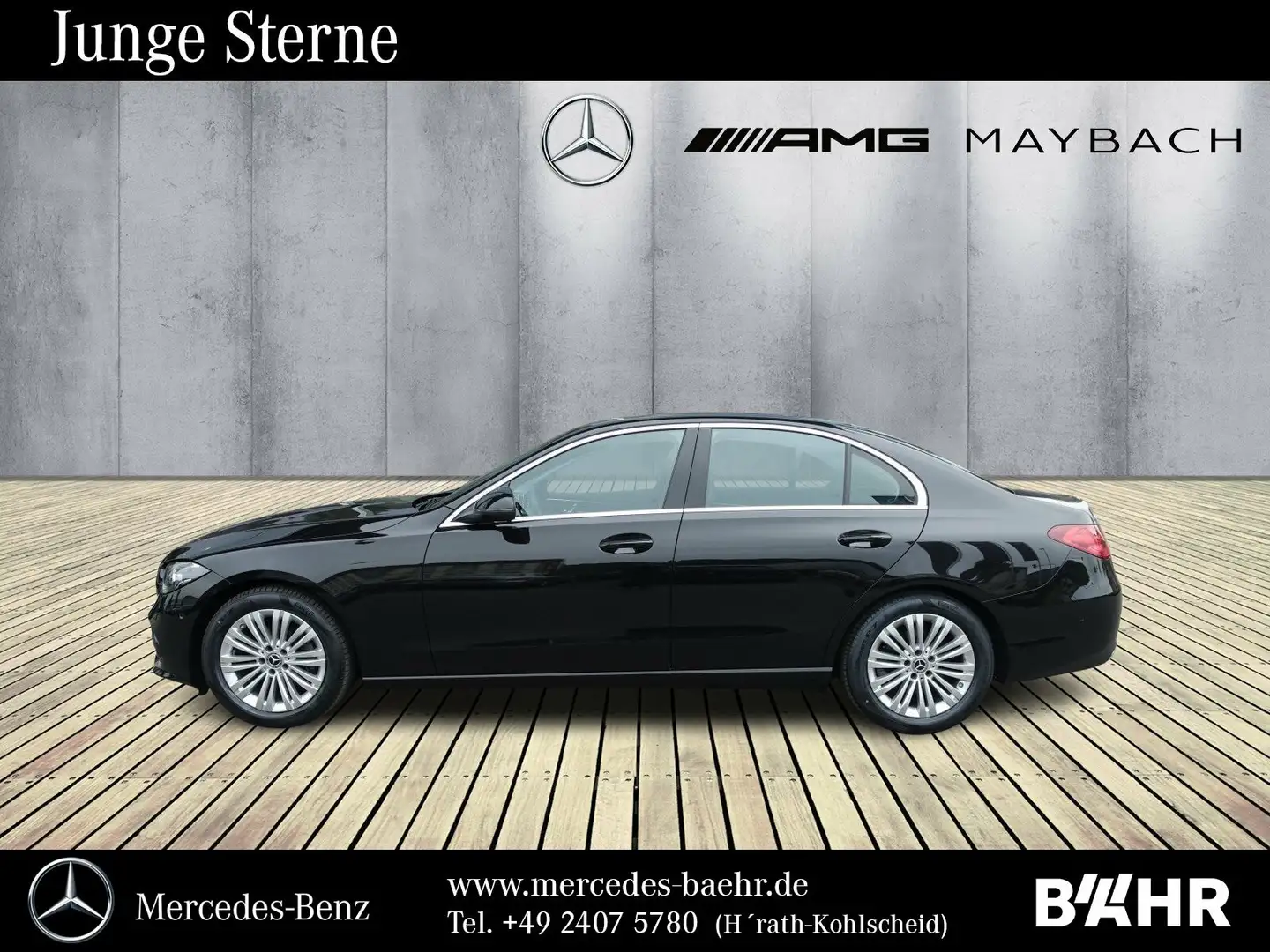 Mercedes-Benz C 180 C 180 Avantgarde/MBUX-Navi/LED/Totwinkel/LMR17" Schwarz - 2