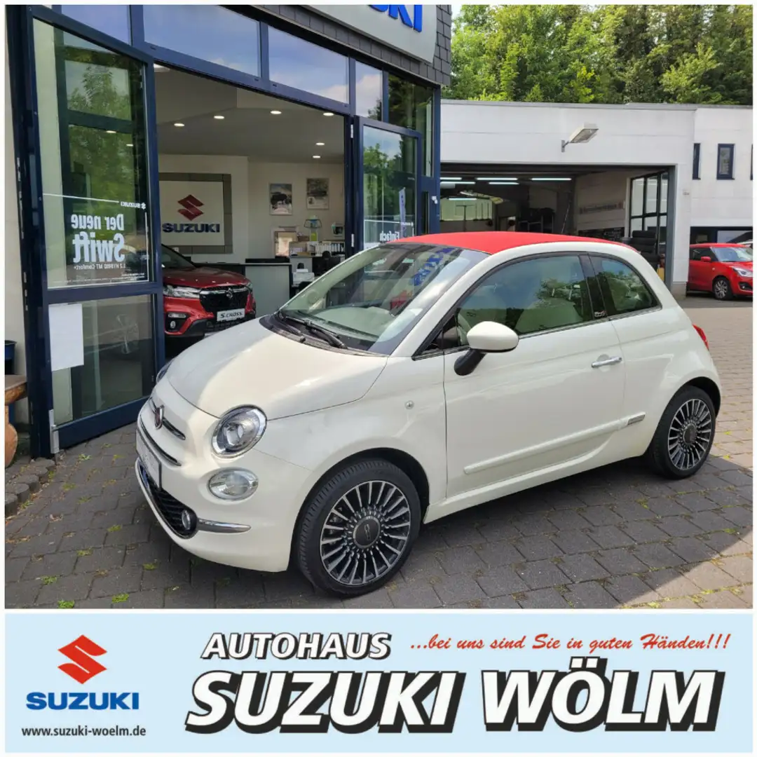 Fiat 500C Lounge*Navi*PDC*Sitzh.* Weiß - 1