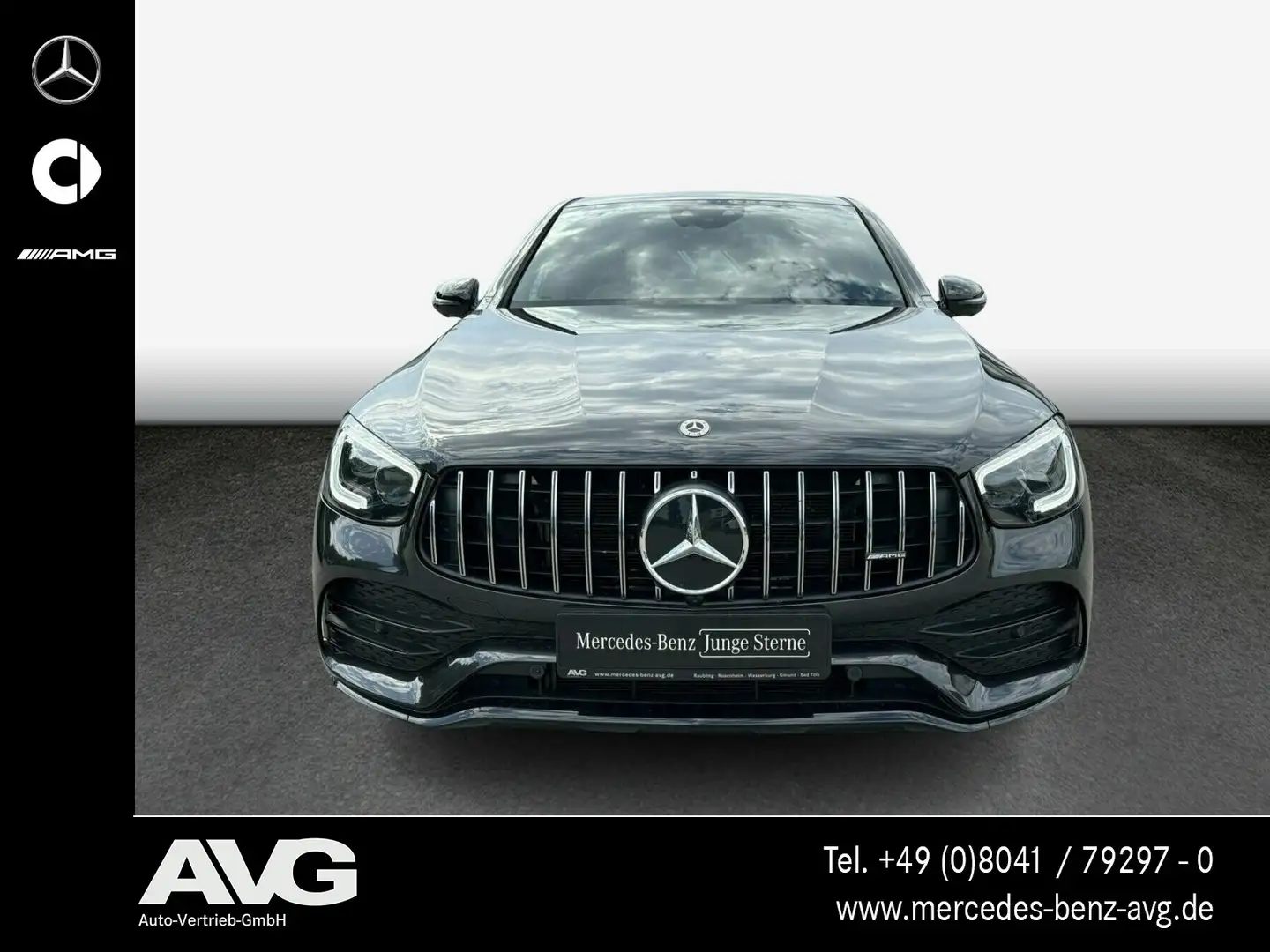 Mercedes-Benz GLC 43 AMG Mercedes-AMG GLC 43 4MATIC Coupé Navi/SHD/Autom. Gris - 2