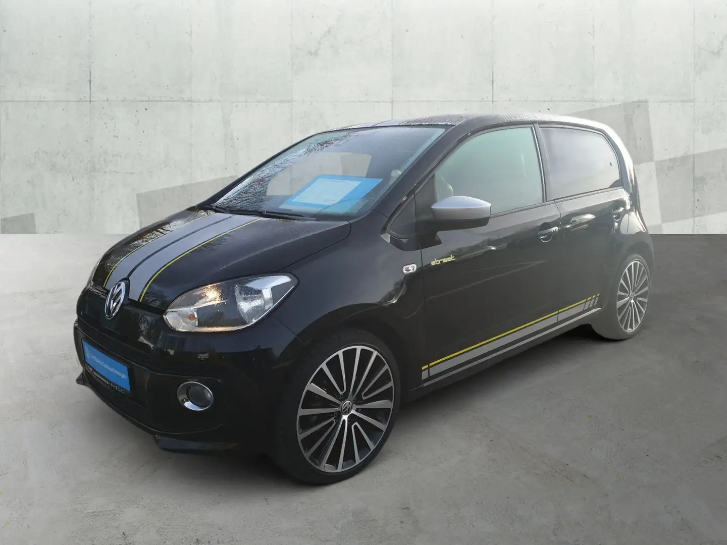 Volkswagen up! 1.0 street *SHZG*NAVI*PDC*17 ZOLL*KLIMA*SPORTFAHR Noir - 2