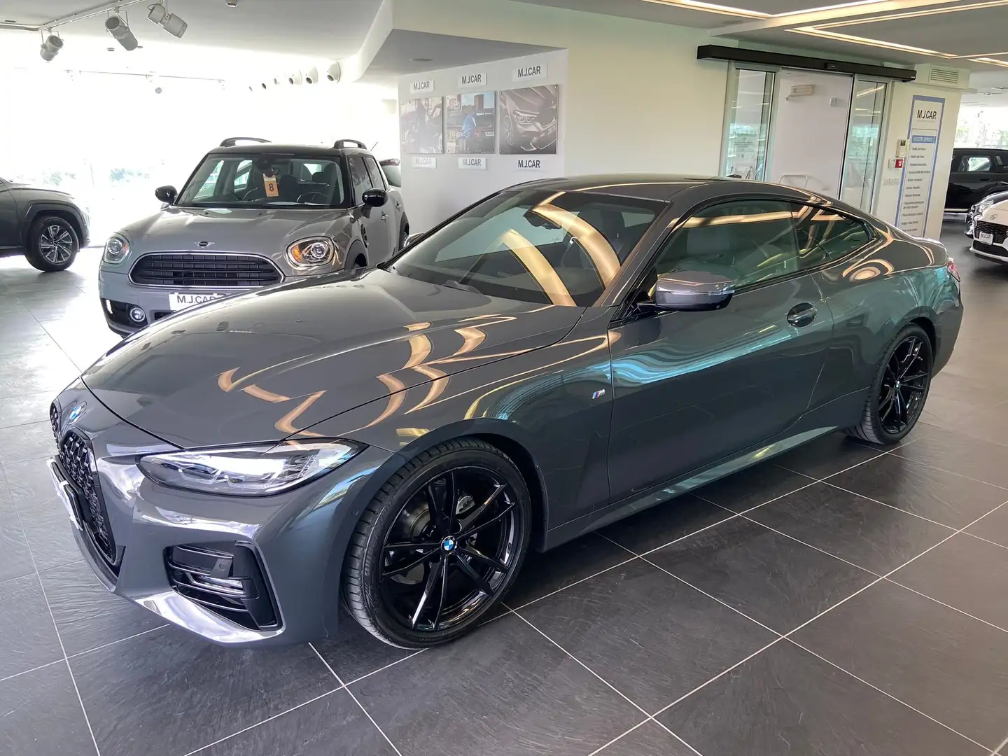 BMW 420 420D Coupe mhev 48V Msport auto Grigio - 1