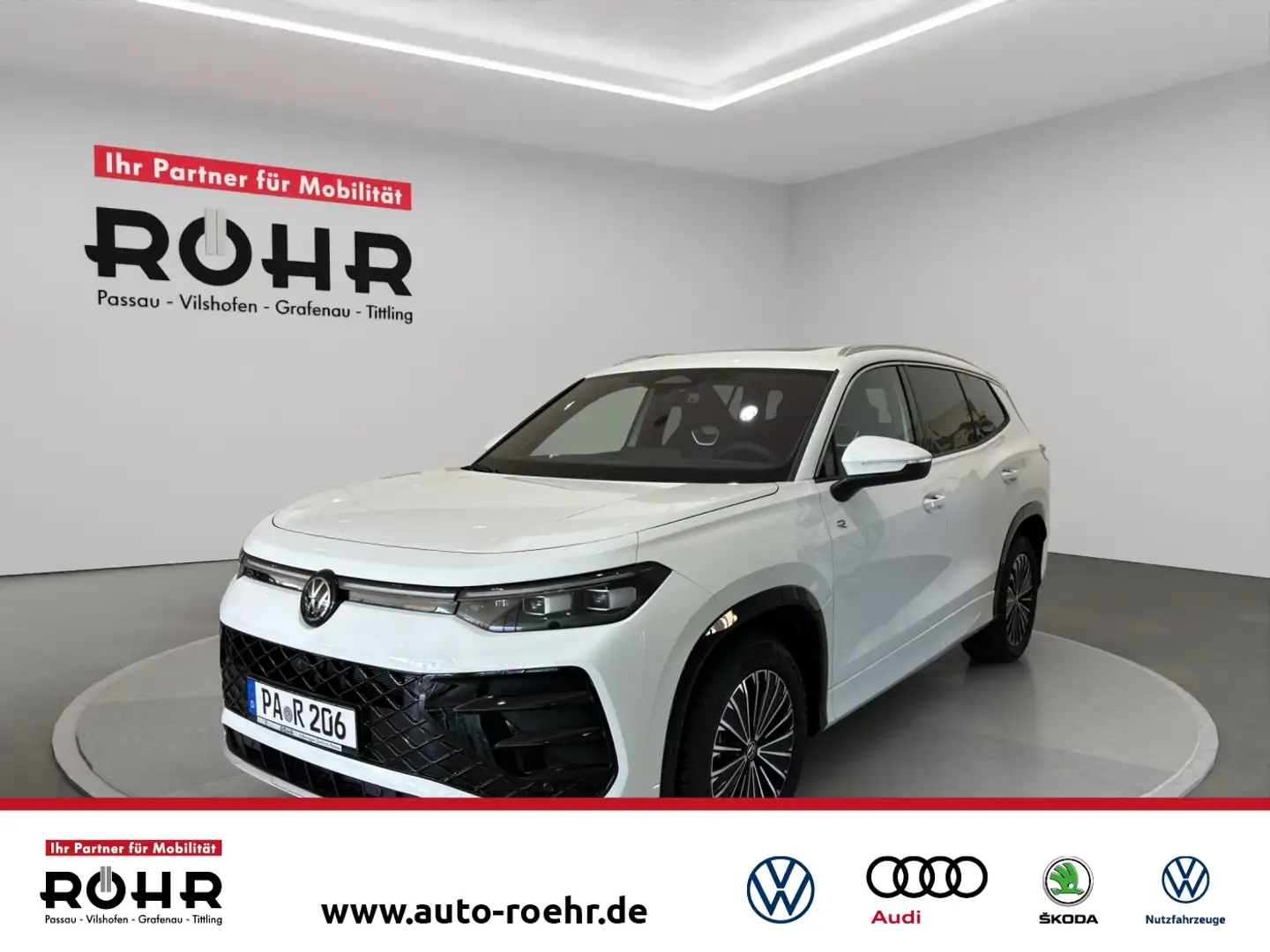 Volkswagen Tayron R-Line (AHK.Pano.IQ.DRIVE.Standheizung) 2.0 4motio Blanc - 1