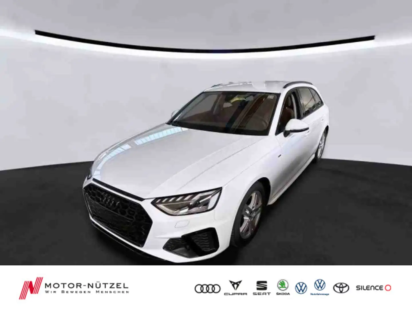 Audi A4 2.0 TFSI S-TR S-LINE MATRIX+NAV+ACC+AHK Blanco - 1
