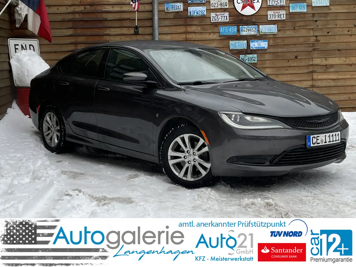 Chrysler 200 2,4L Klima Autom. Allwetter TÜV Grau - 1