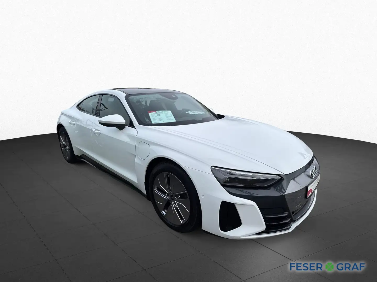 Audi e-tron GT quat. 350 kW HUD+LUFTP+NIGHTVISION Nacht Weiß - 2