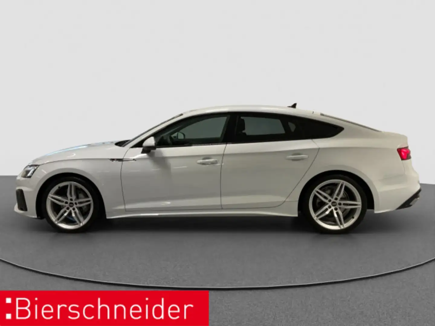 Audi A5 40 TDI qu S-Line Black MATRIX HuD Blanc - 2