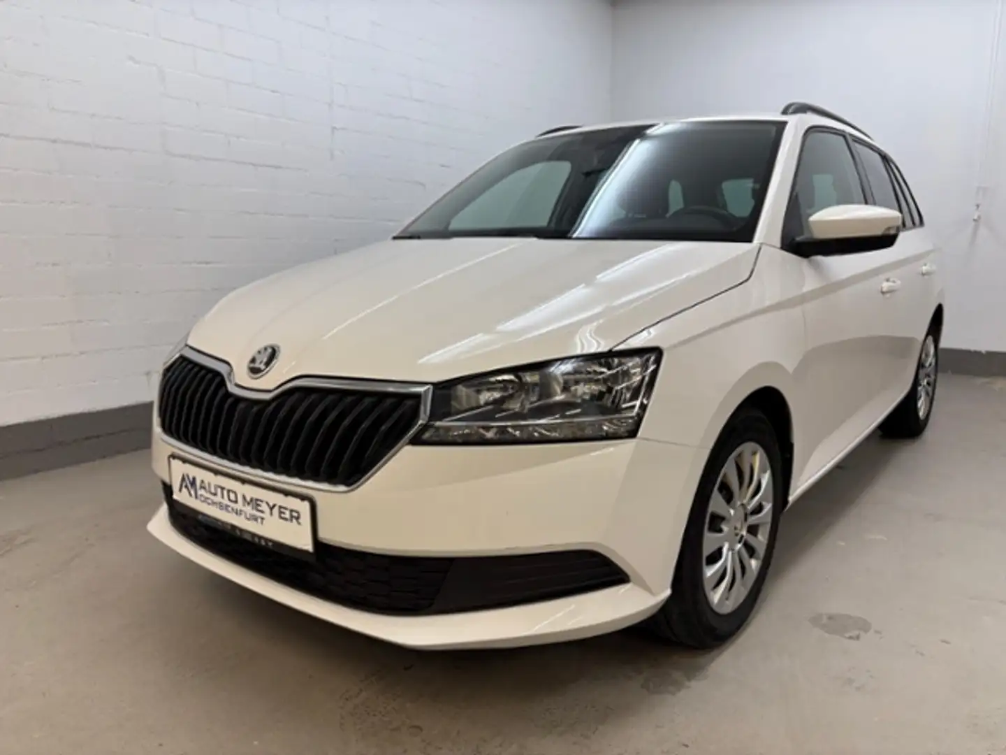 Skoda Fabia Combi Ambition 1.0 TSI Navi Bluetooth Shz. Blanc - 2
