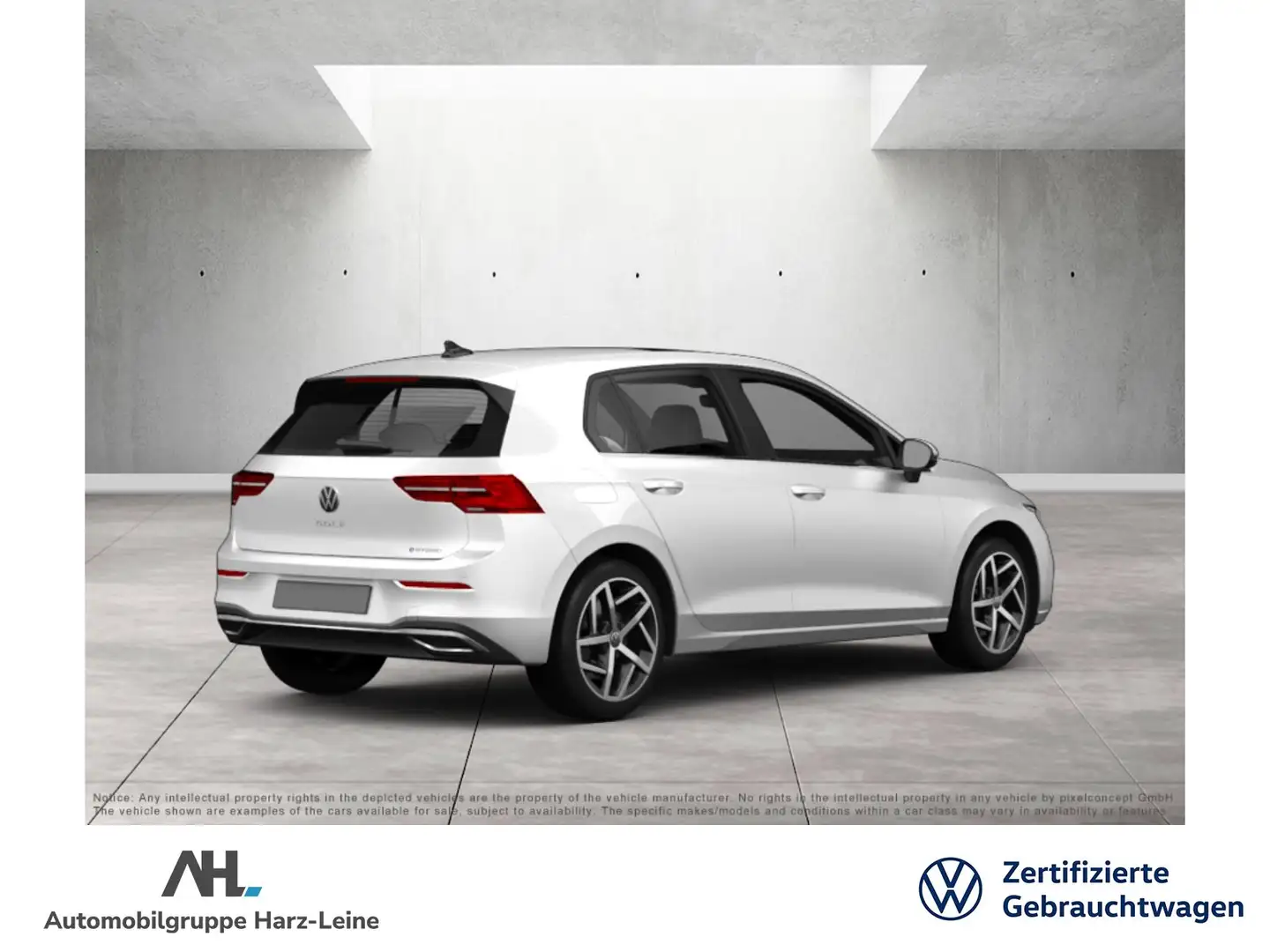 Volkswagen Golf GTE VIII 1.4 TSI eHybrid DSG LED Navi ACC RFK Weiß - 2