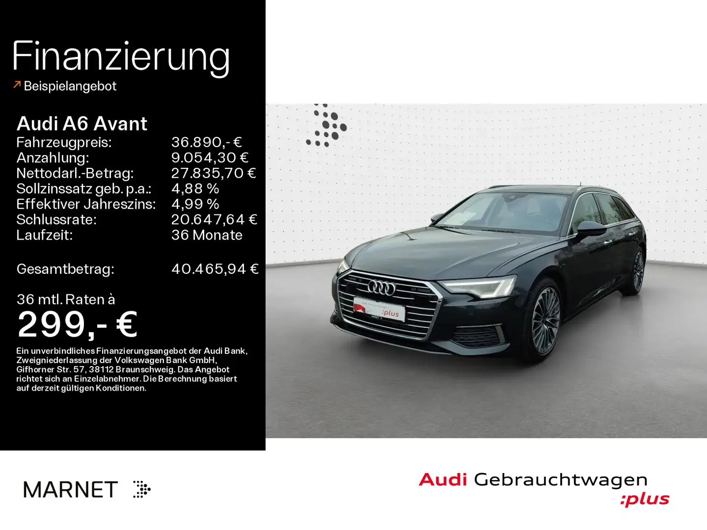 Audi A6 50 TFSI e design quattro*Matrix*Pano*St Gris - 1