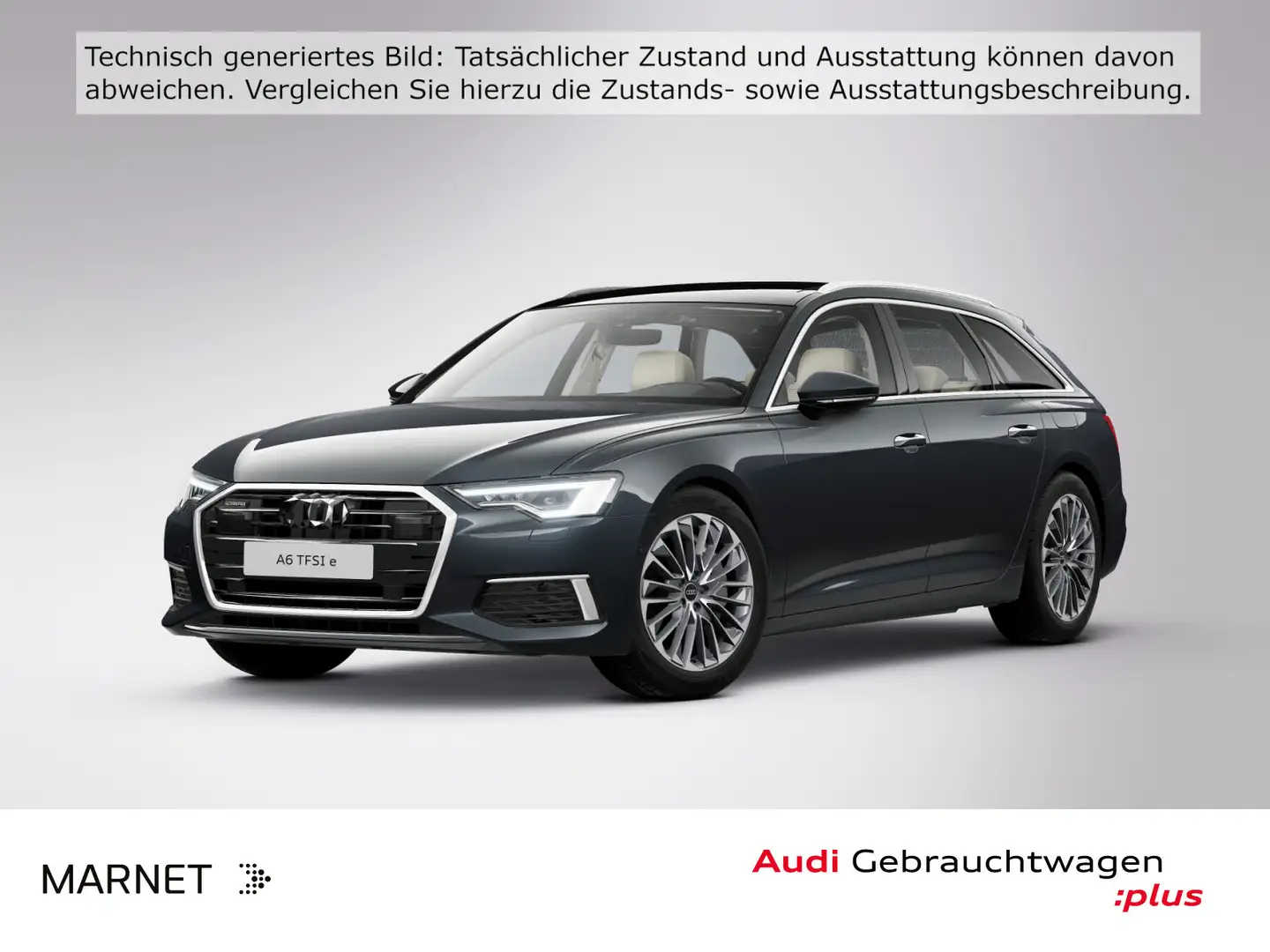 Audi A6 50 TFSI e design quattro*Matrix*Pano*St Grau - 1