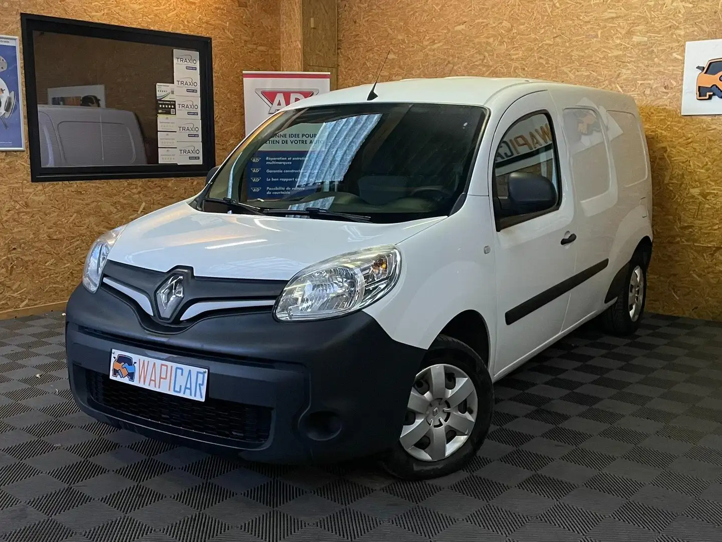 Renault Kangoo Maxi 1.5dCi eur6d utilitaire 3places*navi Blanc - 2