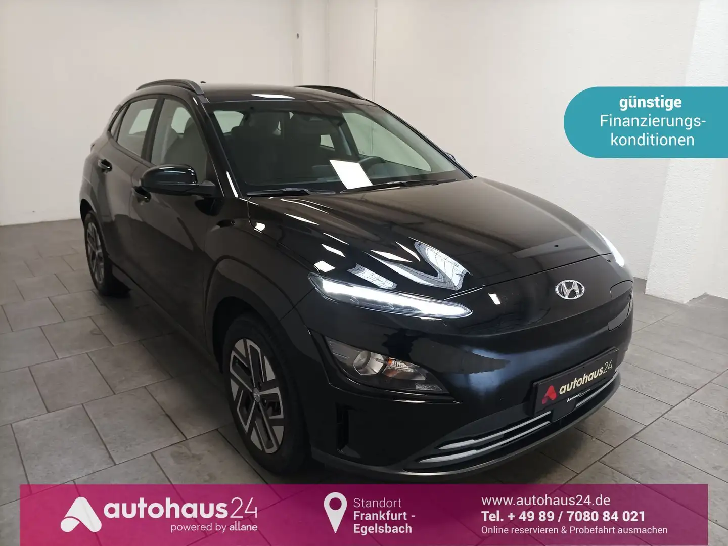 Hyundai Kona Select Carplay|CAM|DAB|Lenkhzg. Noir - 1