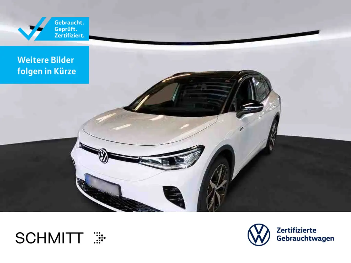 Volkswagen ID.4 GTX 4Motion*HUD*IQ.LIGHT*AHK*PANO*KAMERA*PD Blanc - 1