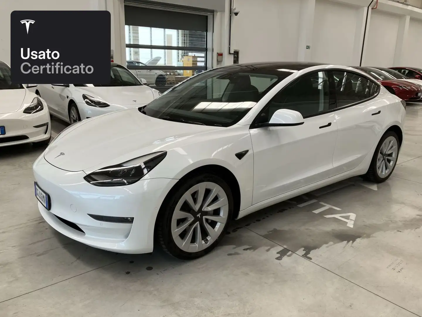 Tesla Model 3 Long Range AWD Bianco - 1