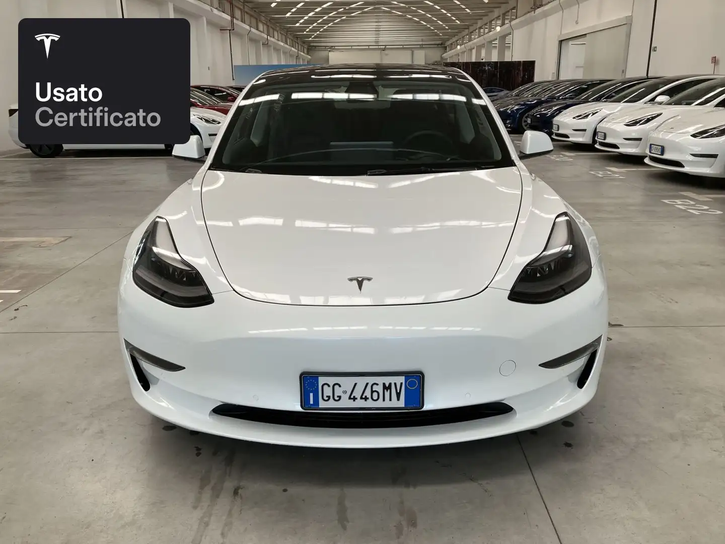 Tesla Model 3 Long Range AWD Bianco - 2