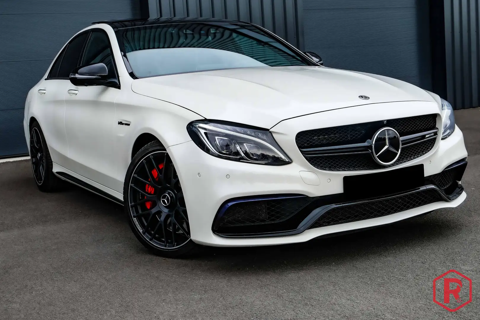 Mercedes-Benz C 63 AMG S 510pk Pano Burmester 360°Camera Blanc - 1