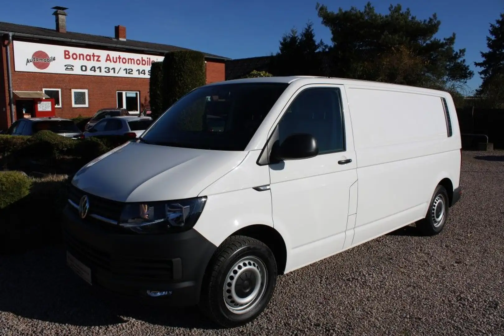 Volkswagen T6 Transporter Lang *Klima,Sitzhzg,AHK,3 Sitze,PDC,Standhzg* Weiß - 1
