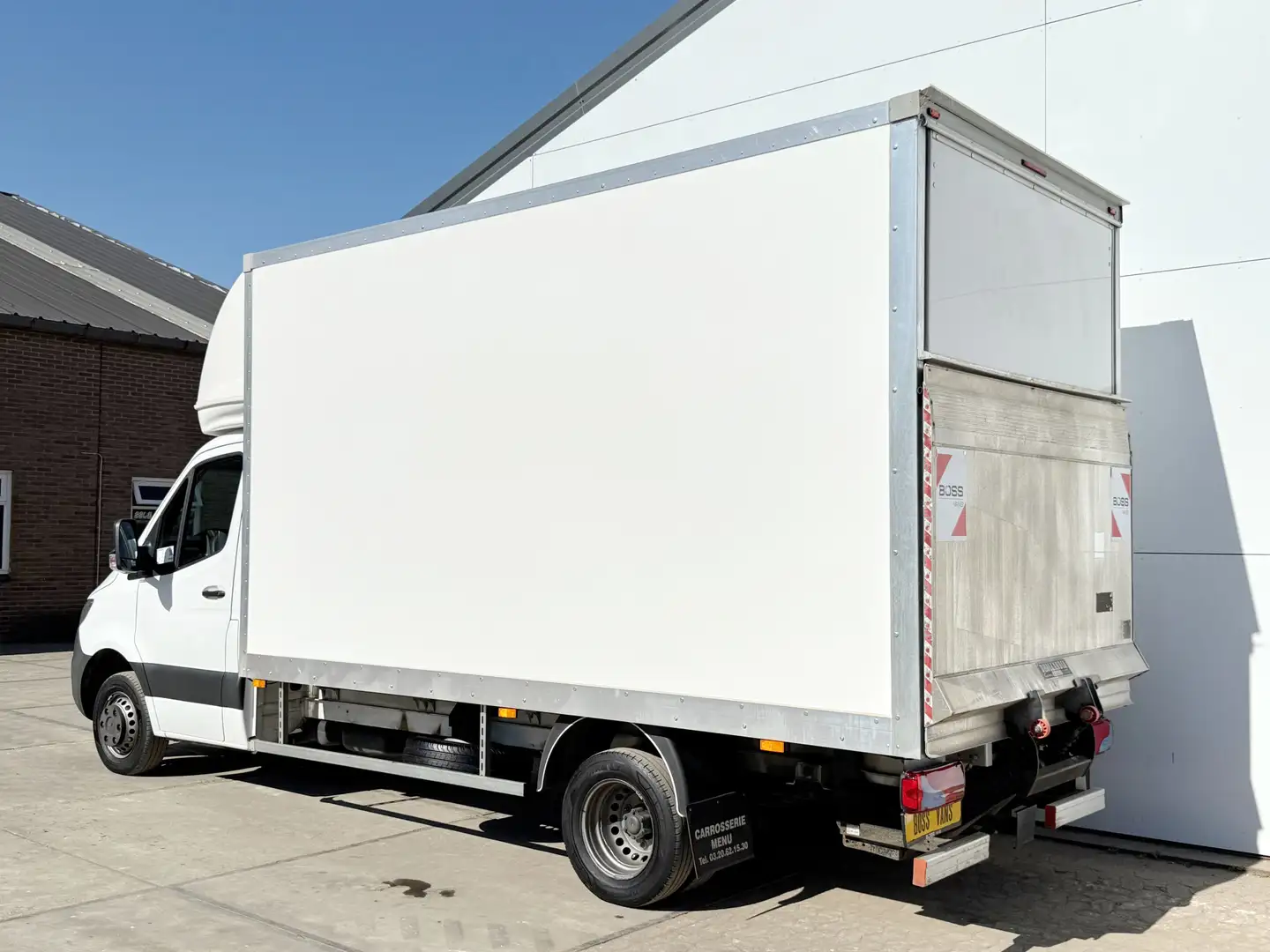 Mercedes-Benz Sprinter 514 2.2 CDI Dubbellucht Laadklep Airco Cruise Cont Weiß - 2