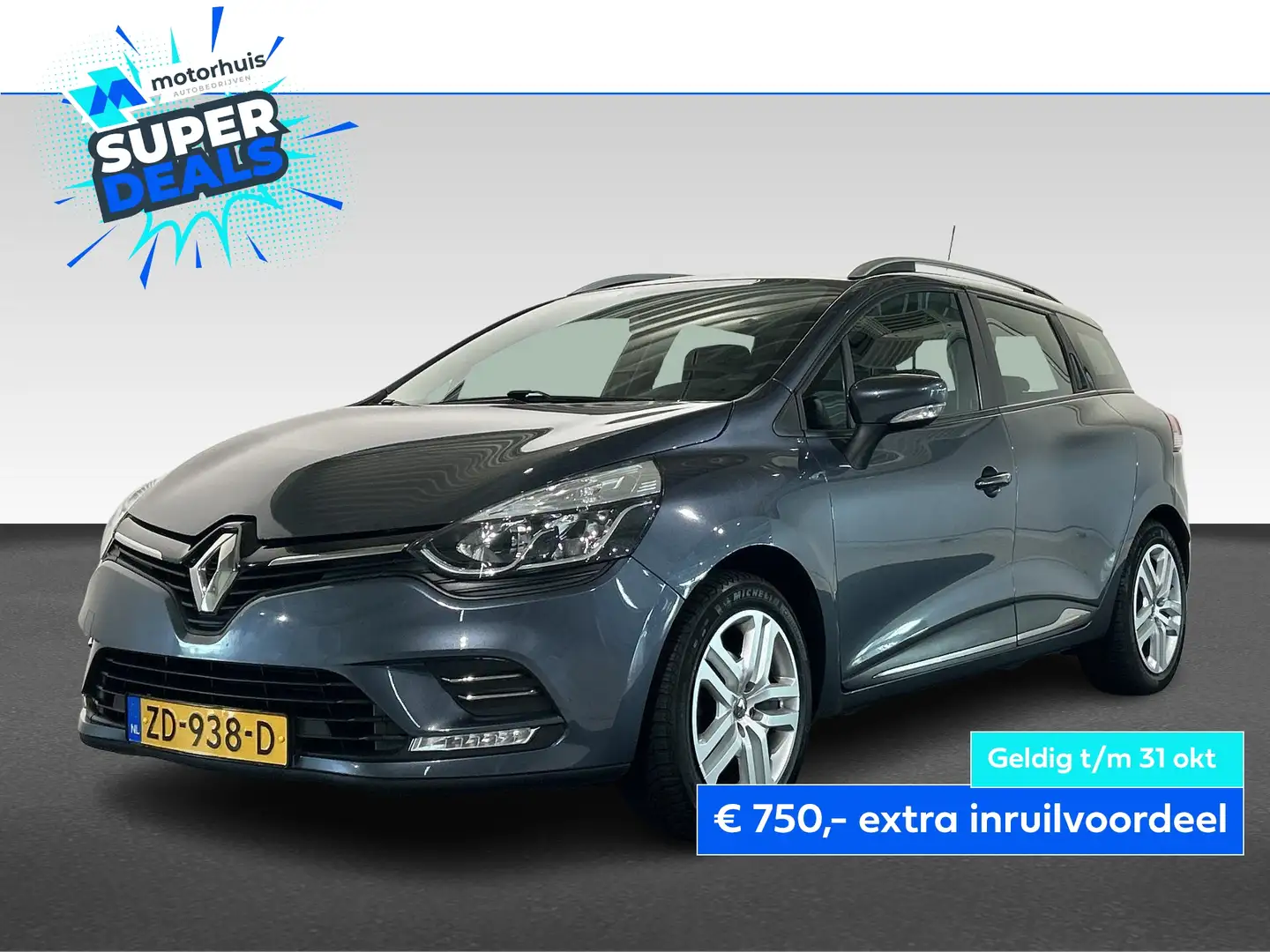 Renault Clio Estate TCe 90pk Zen Gris - 1