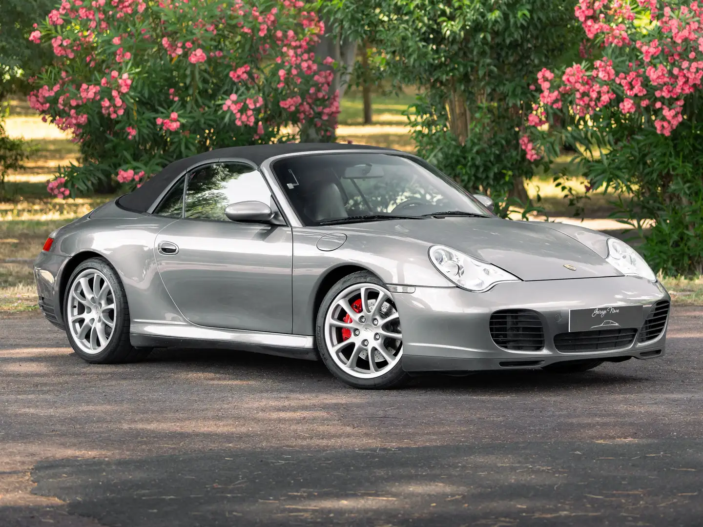 Porsche 911 996 Carrera 4S Cabrio 345 cv X51 RARA Gris - 2