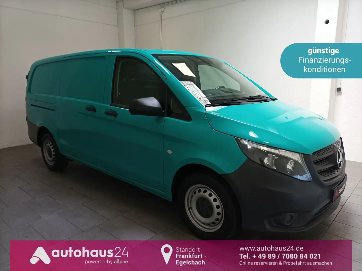 Mercedes-Benz Vito Kasten 114 CDI Lang|3,5t|Navi|PDC|DAB Зелёный - 1