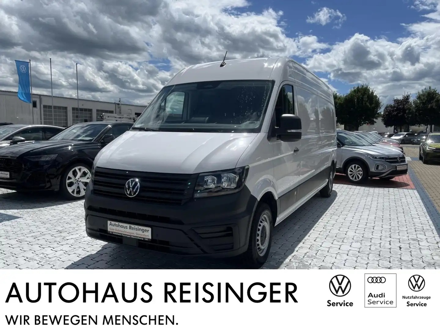 Volkswagen Crafter 2.0 TDI Kasten (Navi,RearView,AHK-Vorbereit.) Weiß - 1