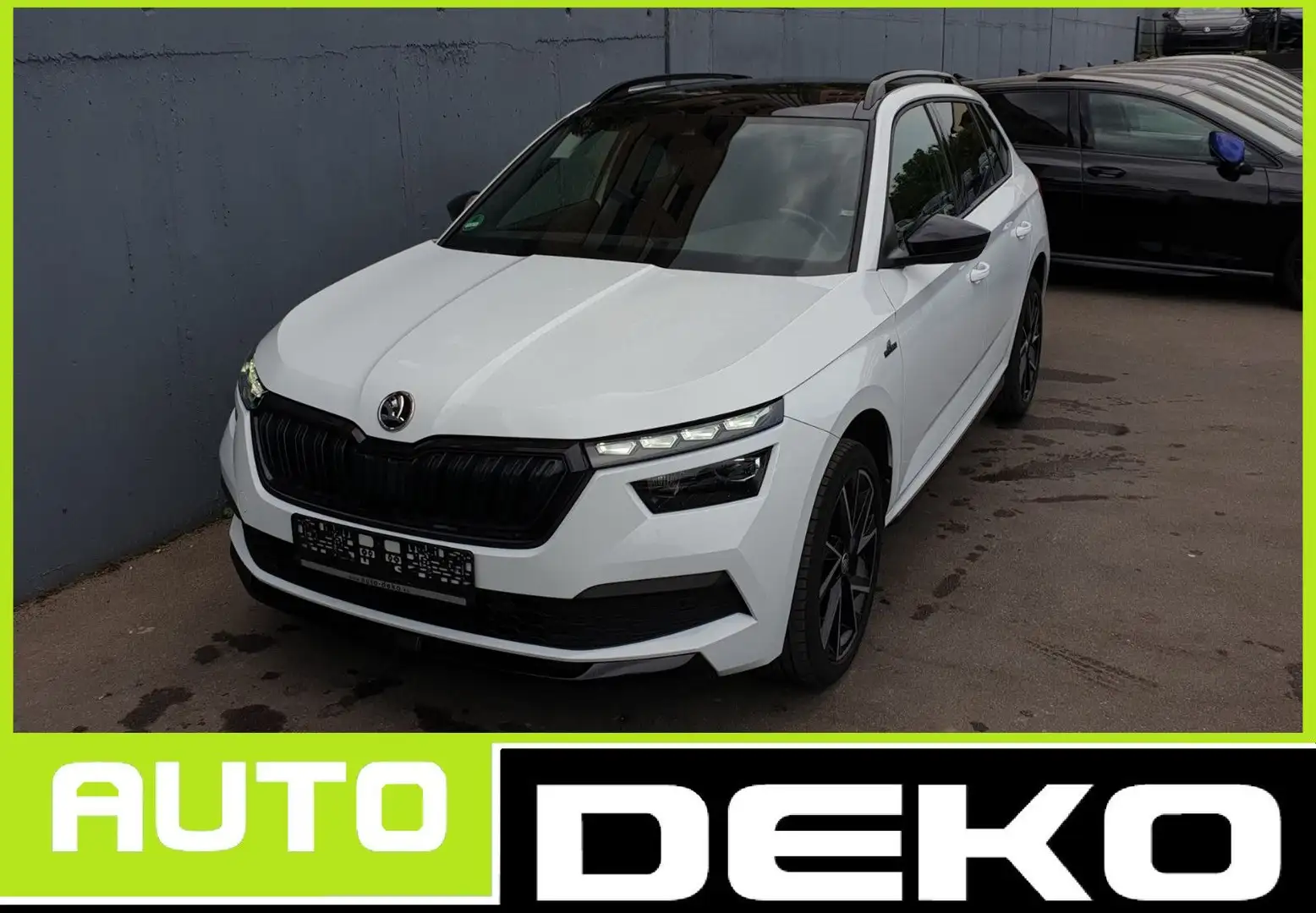 Skoda Kamiq 1.0 TSI DSG MONTE CARLO Panorama/App/18 Weiß - 1