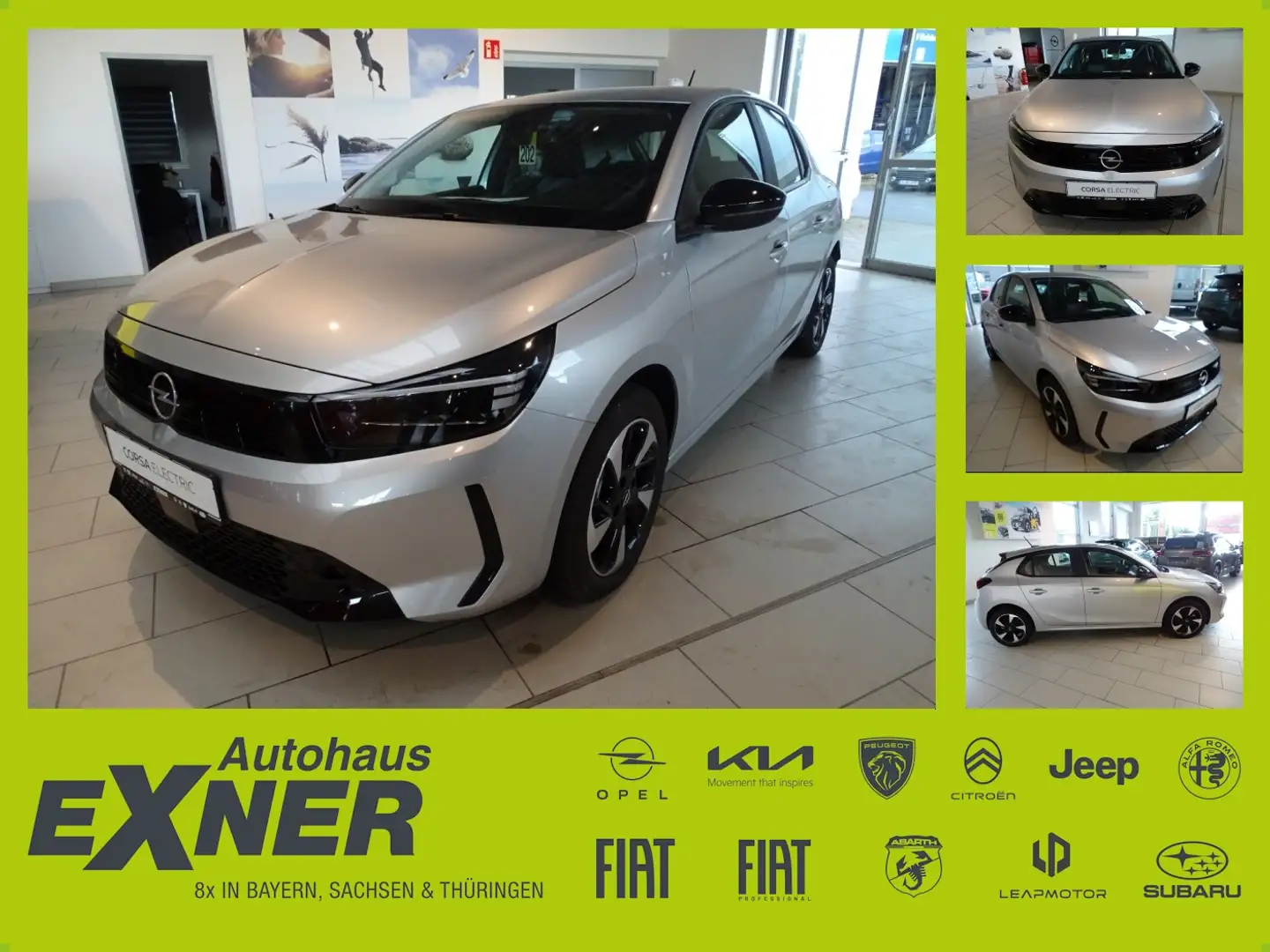 Opel Corsa-e EDITION *FACELIFT*7kw OBC*LED*Klimaaut. Argento - 1
