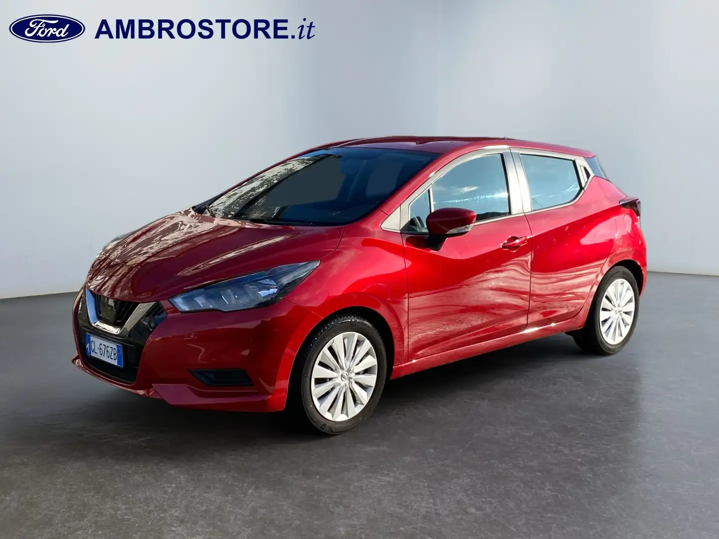Nissan Micra V 2017 - Micra 1.0 ig-t Visia 92cv Rosso - 1