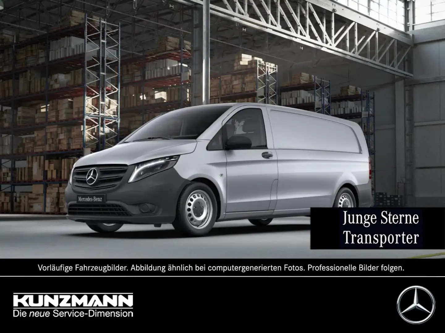 Mercedes-Benz Vito 116 CDI Kasten Extralang Kamera AHK Silber - 1