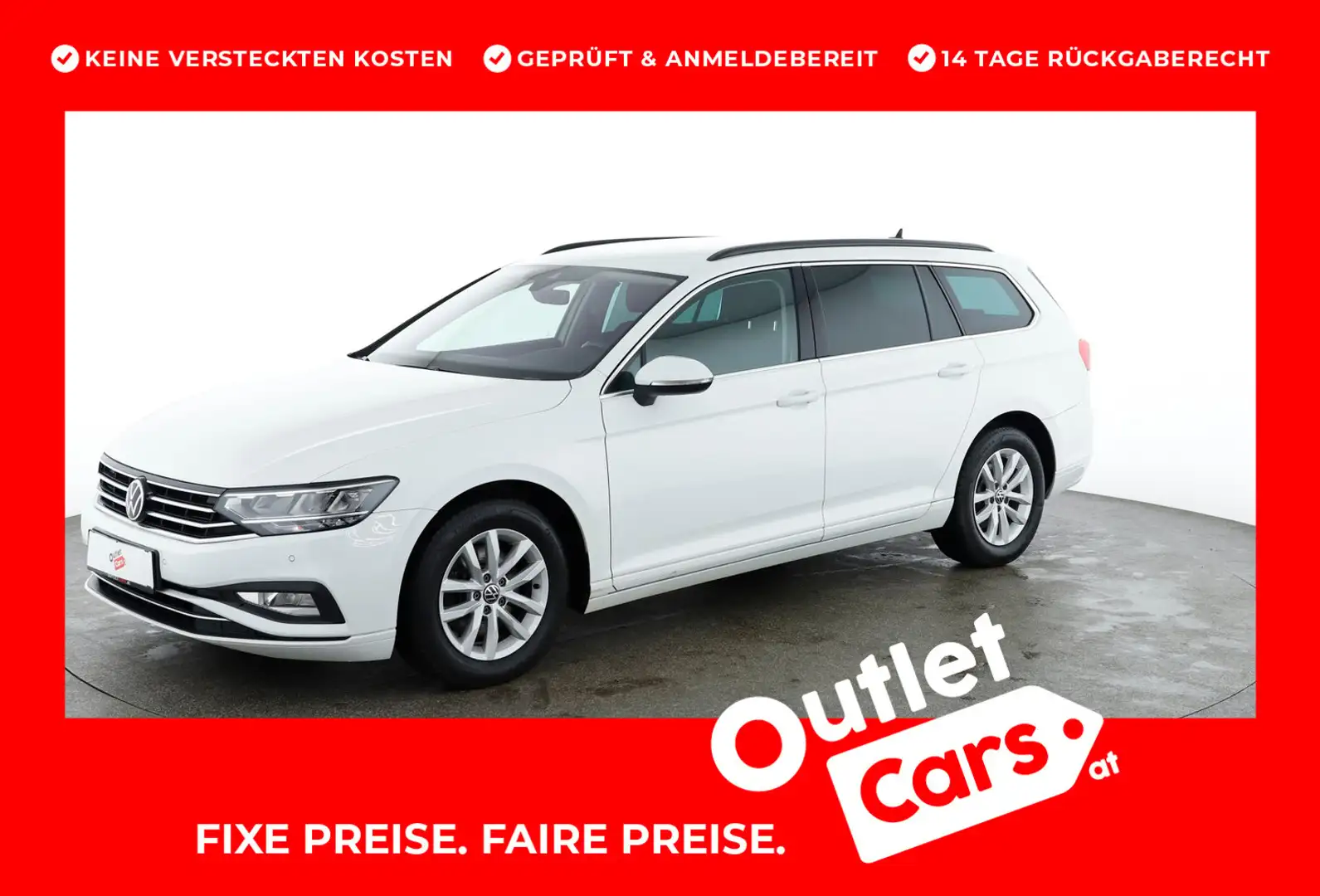 Volkswagen Passat Variant Business TDI SCR DSG Weiß - 1