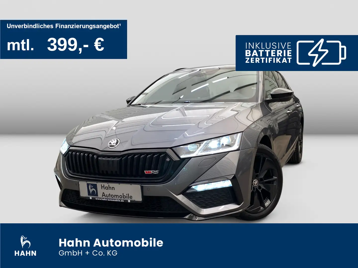 Skoda Octavia Combi RS iV 1.4 TSI DSG Navi Kamera ACC Grau - 1