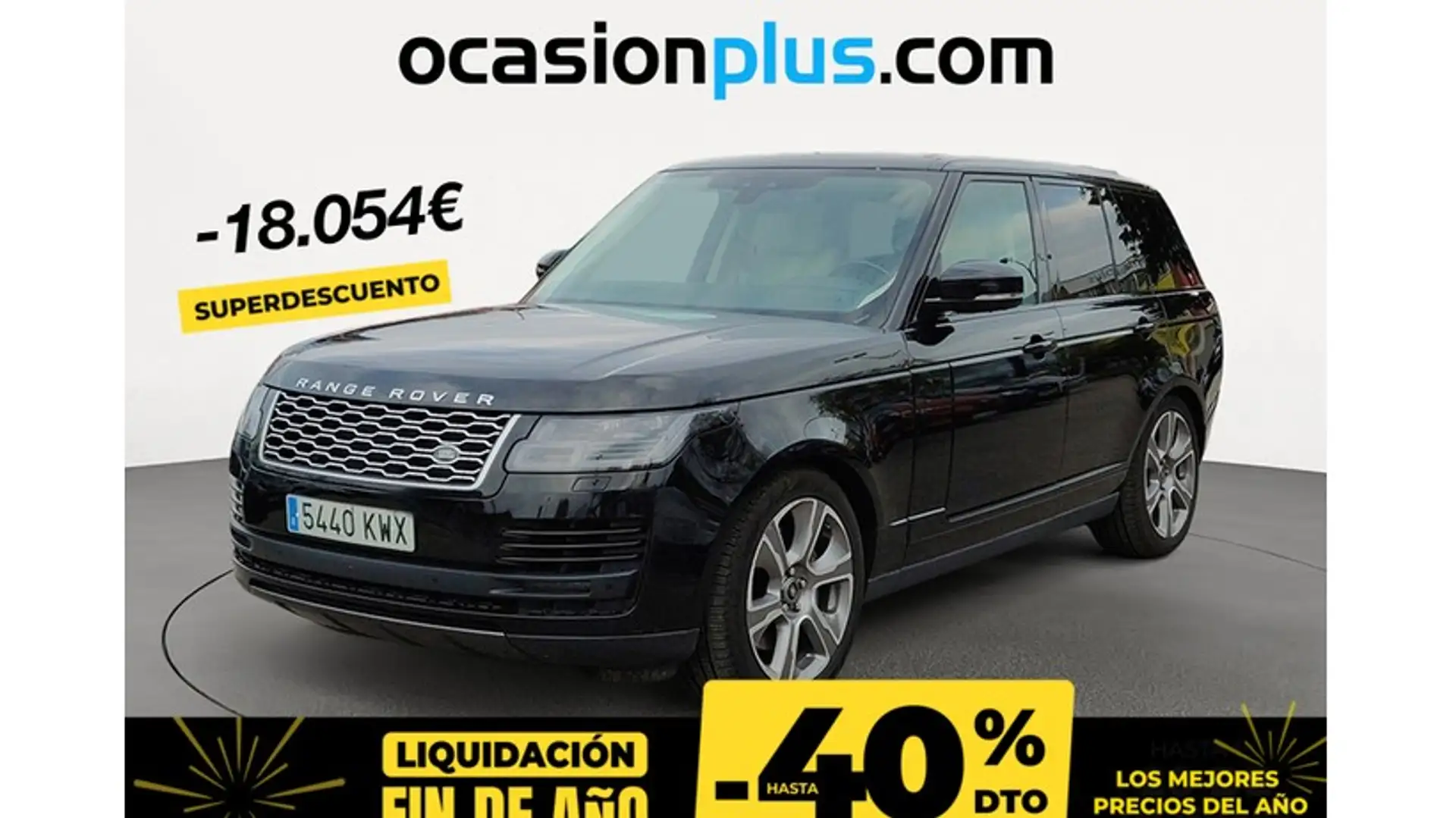 Land Rover Range Rover 4.4D SDV8 Vogue 4WD Aut. Noir - 1