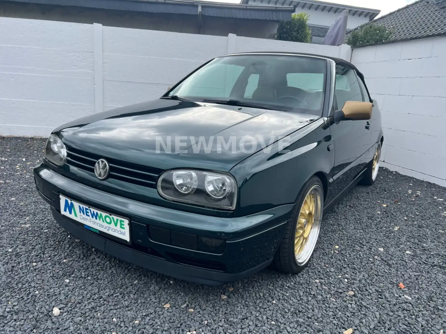 Volkswagen Golf III Cabrio 1.8 Classic Edit. Hydr. Verdeck Zielony - 2