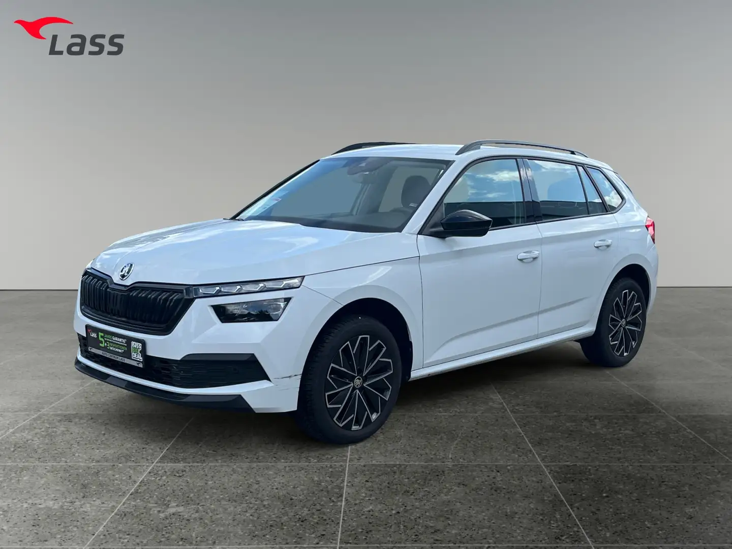 Skoda Kamiq 1.0 TSI Style Matrix 2xKlima Kam. KeyLess Blanc - 2