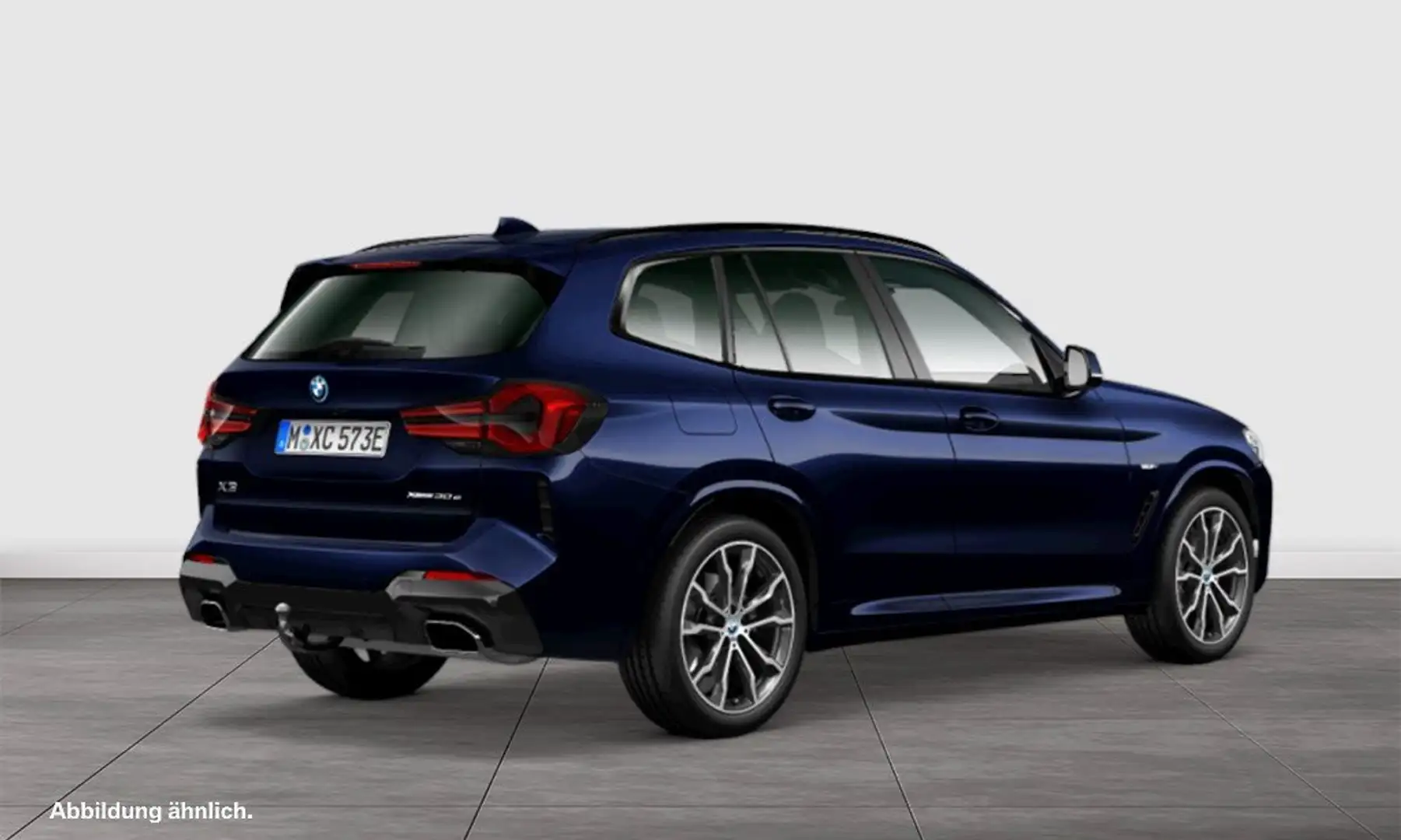 BMW X3 xDrive30e HuD+AHK+PANO+LASER+DA+PA+HiFi Blue - 2