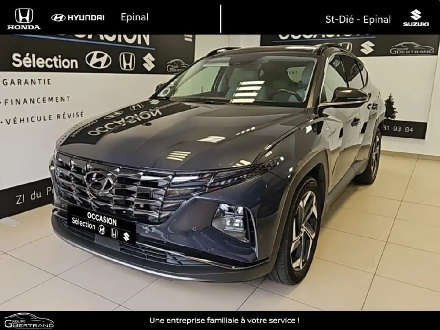 Hyundai TUCSON 1.6 T-GDi 150ch Hybrid 48V Executive DCT7 Bleu - 1