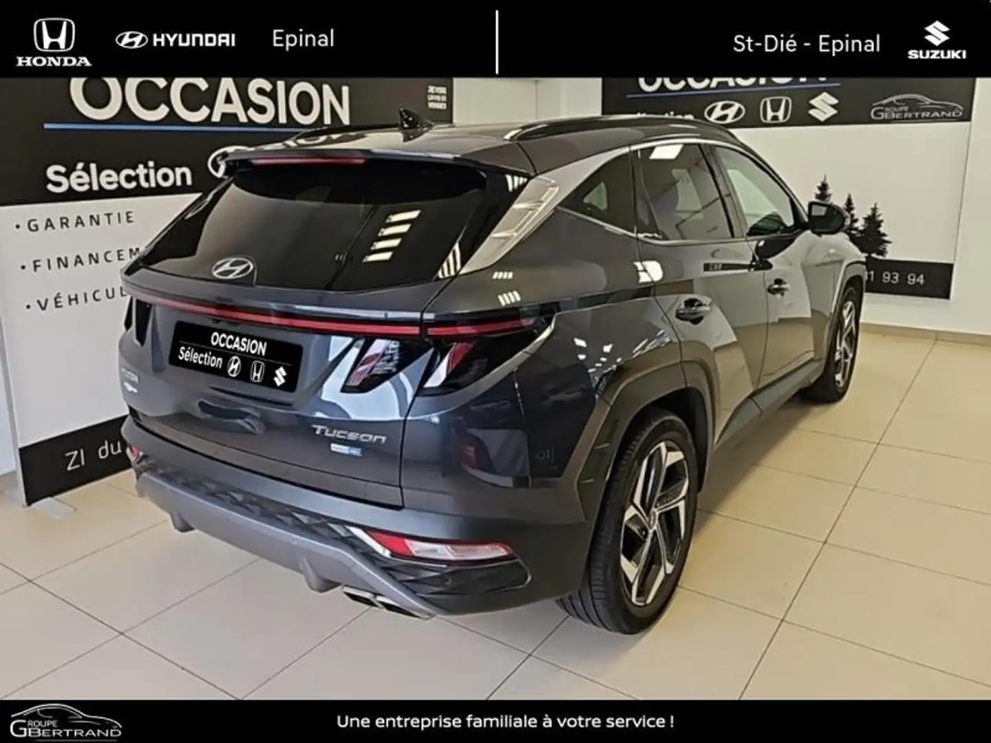 Hyundai TUCSON 1.6 T-GDi 150ch Hybrid 48V Executive DCT7 Bleu - 2
