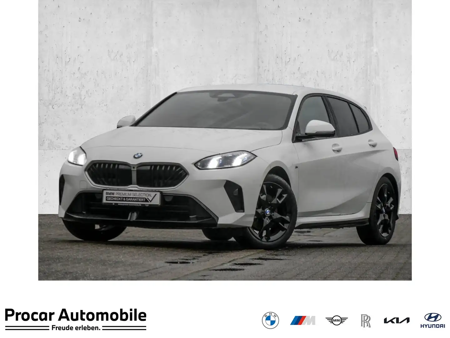 BMW 120 d M SPORT+H/K+HuD+AHK+DA+DA PLUS+360° Weiß - 1