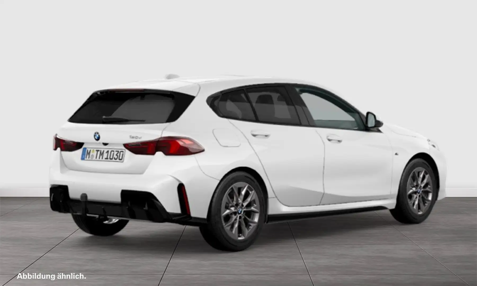 BMW 120 d M SPORT+H/K+HuD+AHK+DA+DA PLUS+360° Weiß - 2