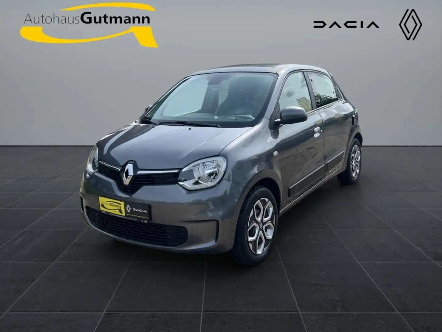 Renault Twingo Zen Electric Faktschiebedach 22 kWh Soundsystem Kl Gris - 1