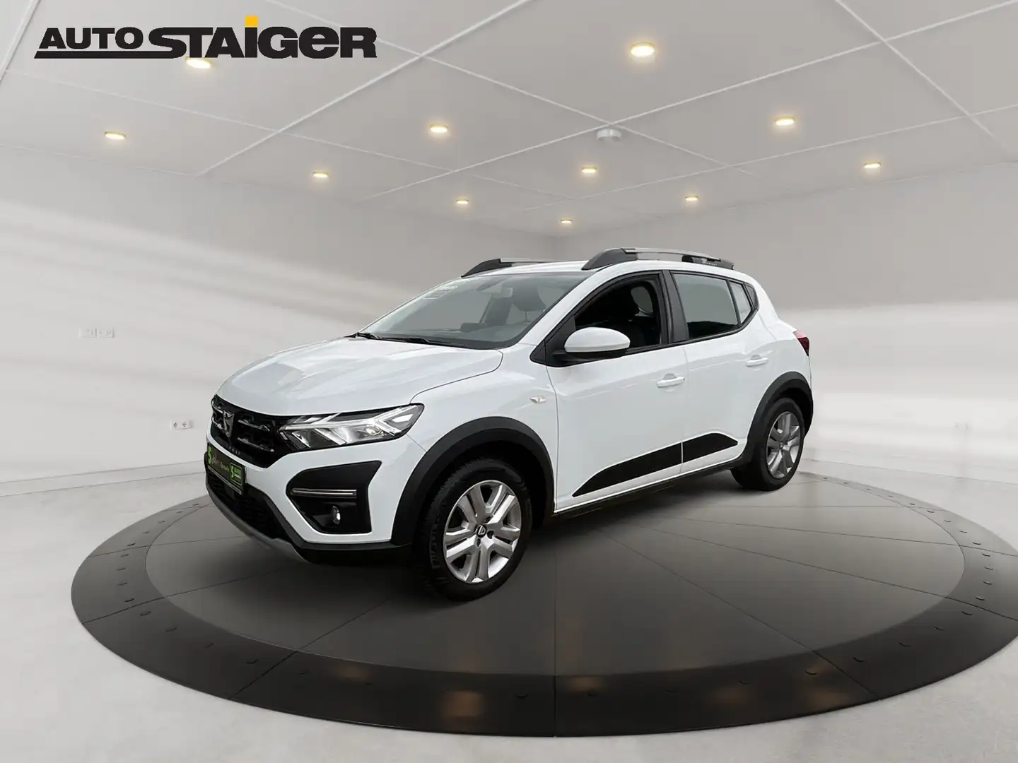 Dacia Sandero Stepway Comfort LED, Navi, AHK,... Wit - 1