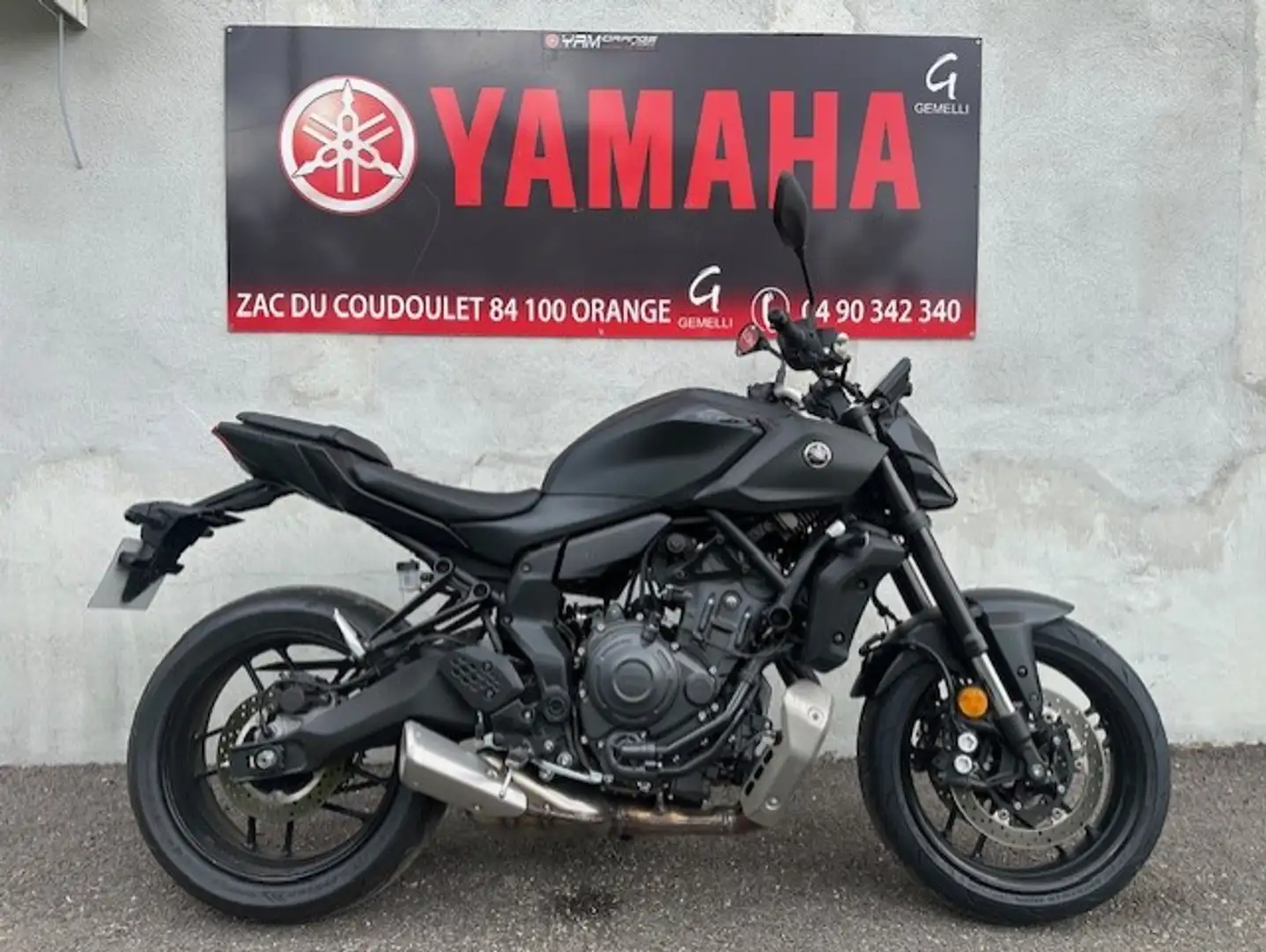 Yamaha MT-07 Zwart - 1