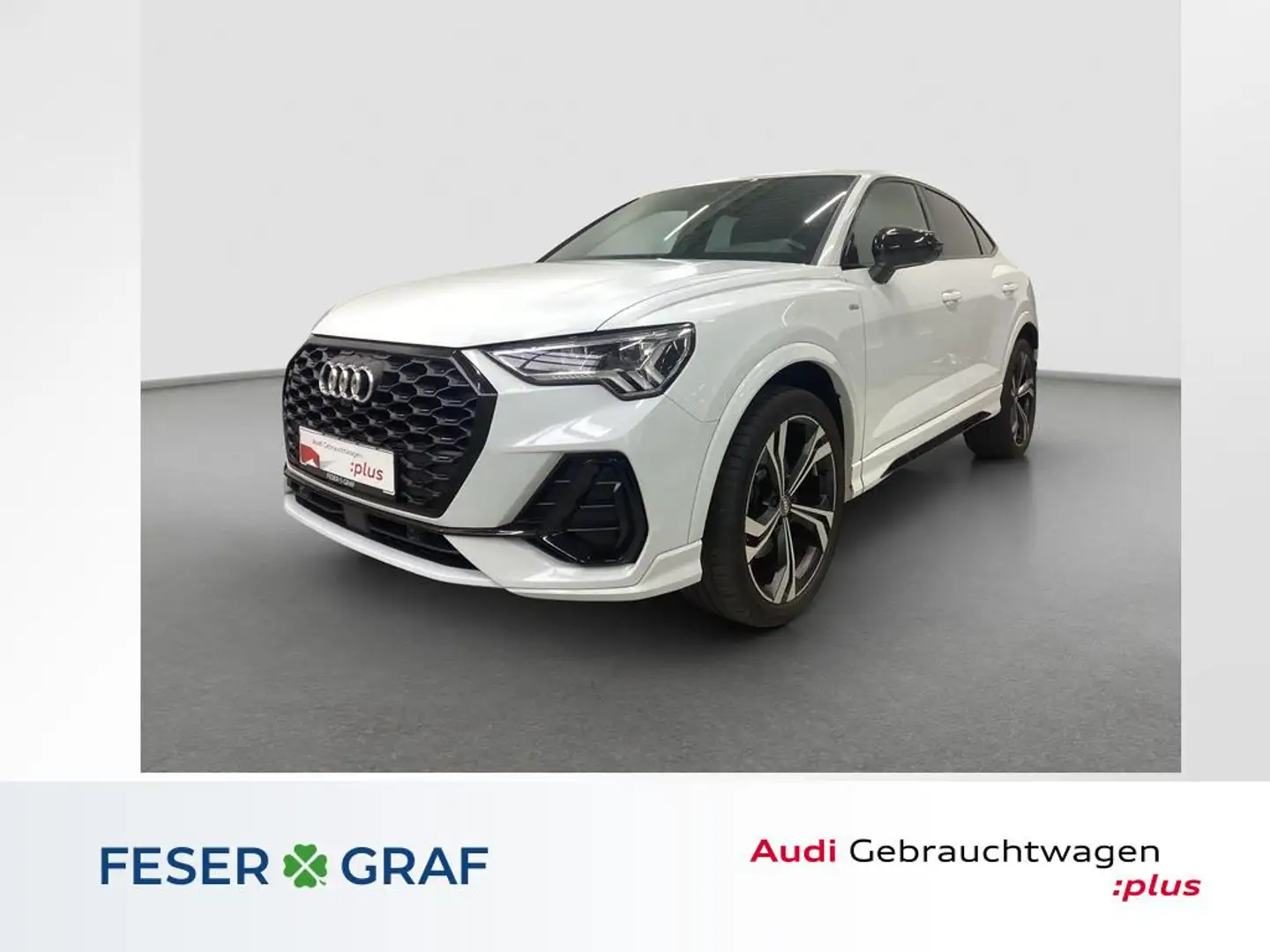 Audi Q3 Sportback S line 45 TFSI qu. S tronic 360° Stdhz. Weiß - 1